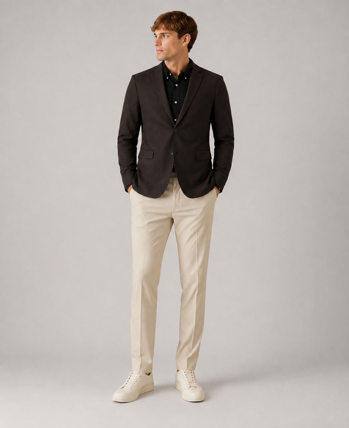 clean-cut-brendon-jersey-blazer-dark-brown-stretch image 3