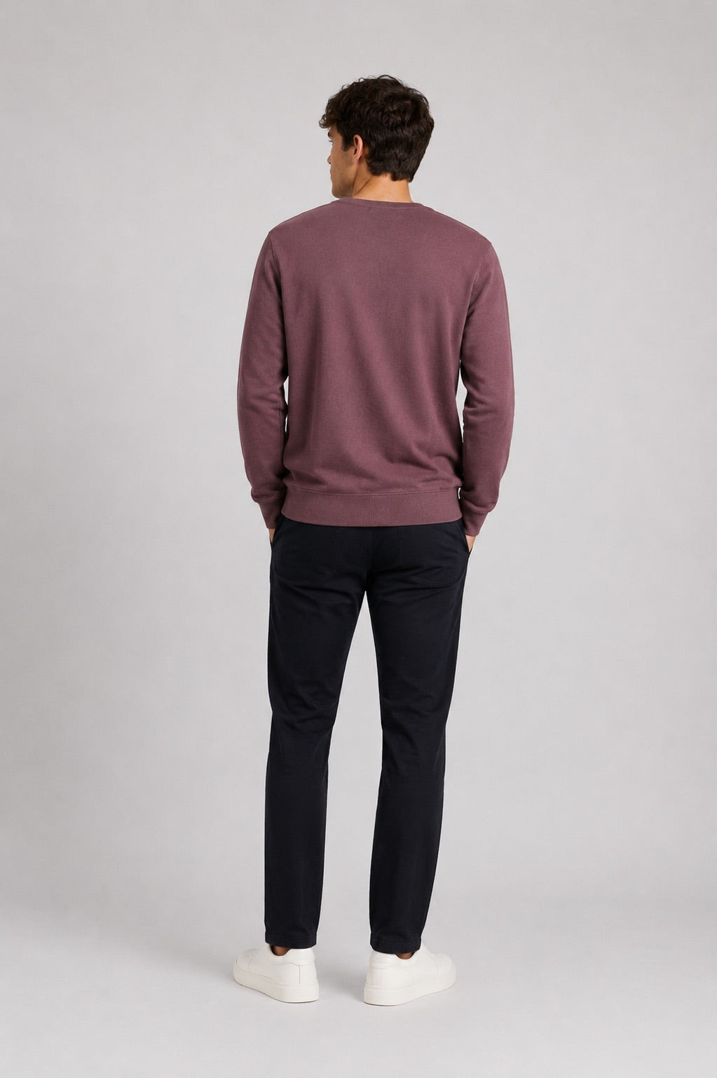 clean-cut-copenhagen-patrick-sweatshirt-huckleberry-smiley image 3