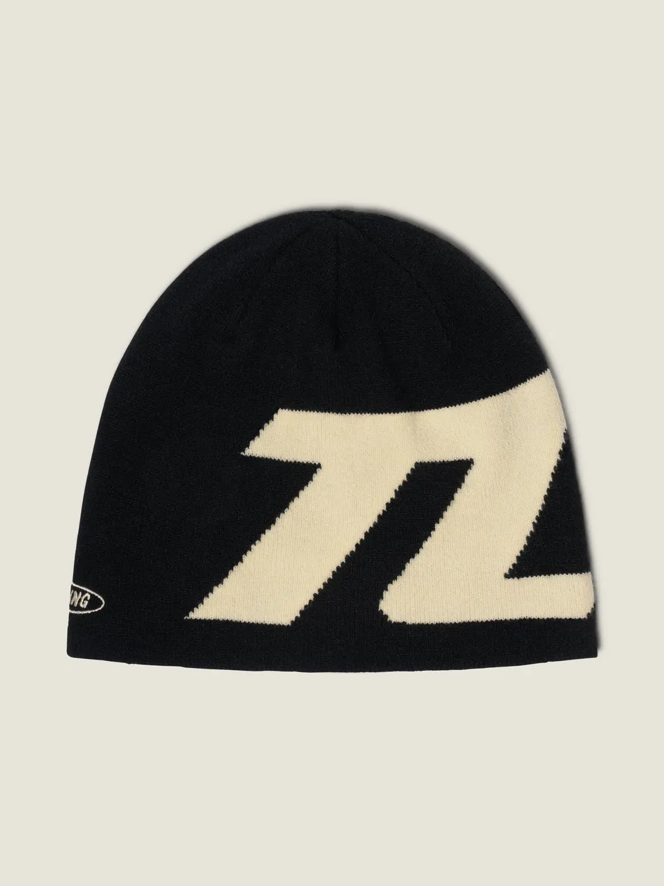 thesing-beanie-m-tze-black-creme-acryl image 1