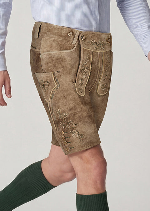 beckert-lederhosen-marktschellenberg-trachtenlederhose-bosco-kurz image 2