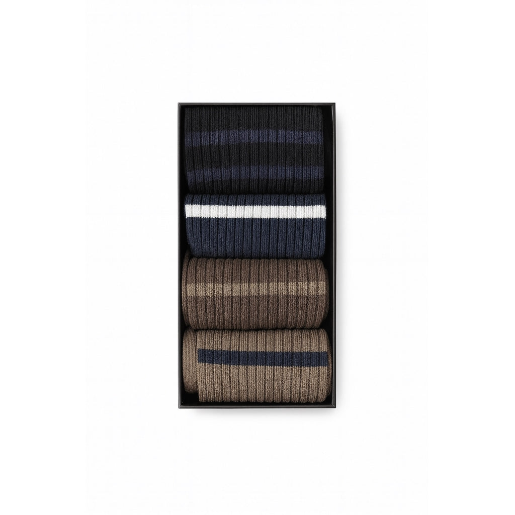 clean-cut-copenhagen-gerry-socken-4er-box-gestreift image 1