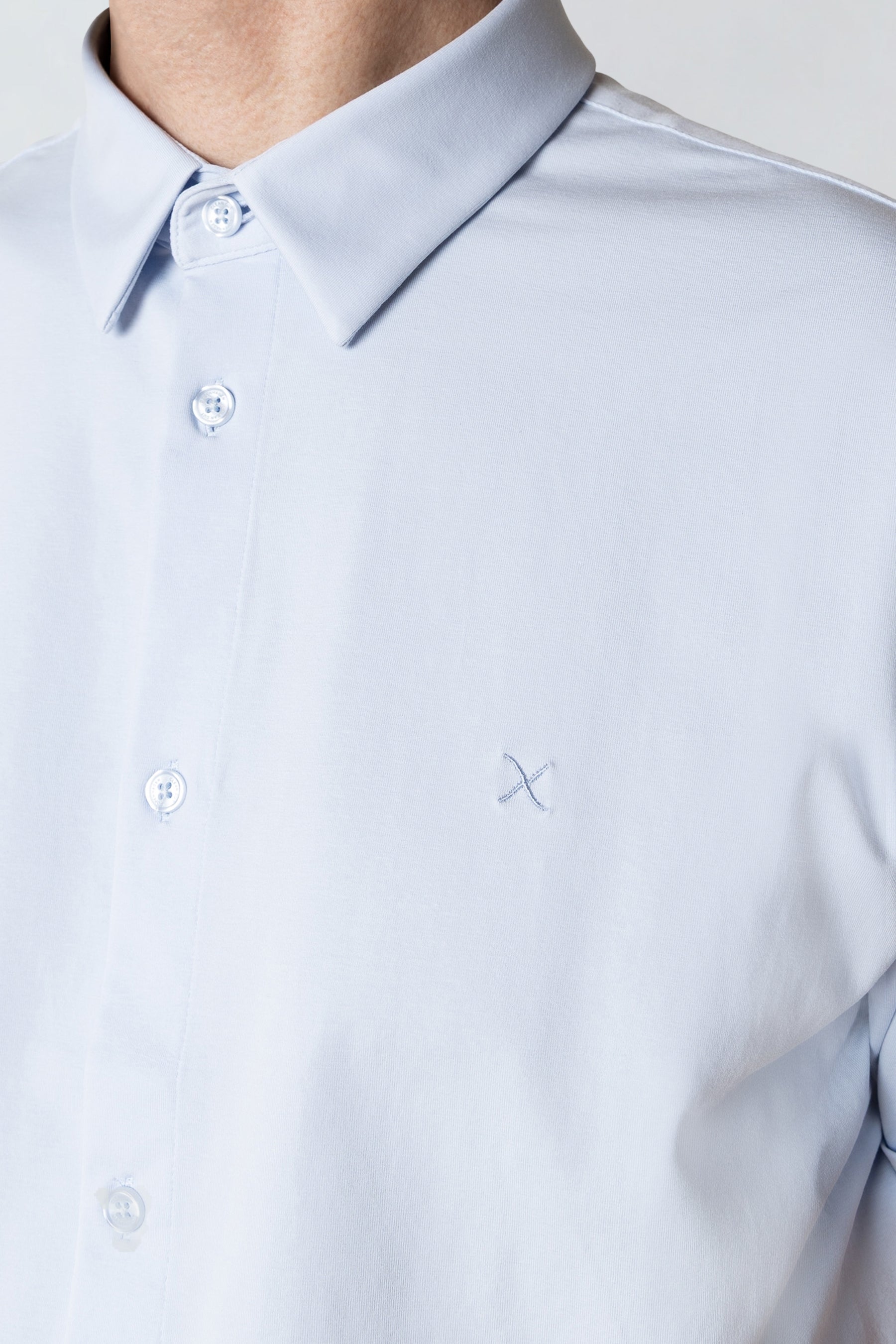 clean-cut-copenhagen-clean-formal-jersey-kurzarmhemd-hellblau-3xl image 3