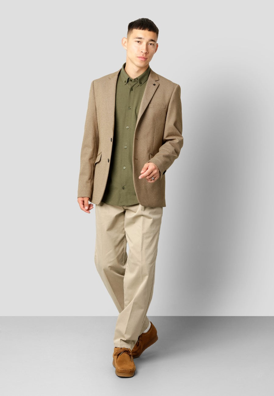 clean-cut-copenhagen-milano-blazer-herren-dark-camel-gr-50 image 3