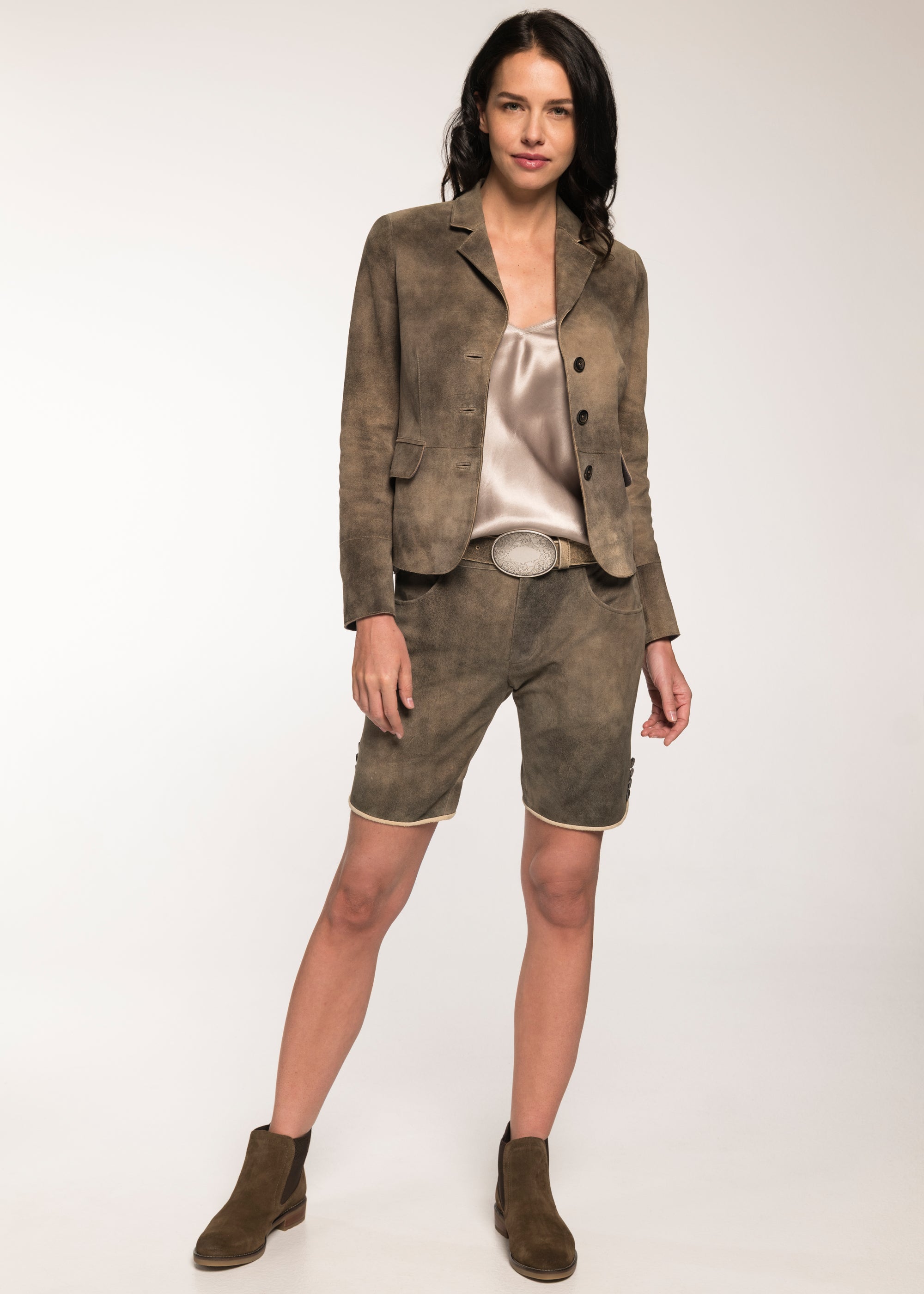 beckert-jacken-crista-lederjacke-smoke-blazer-schmal image 4