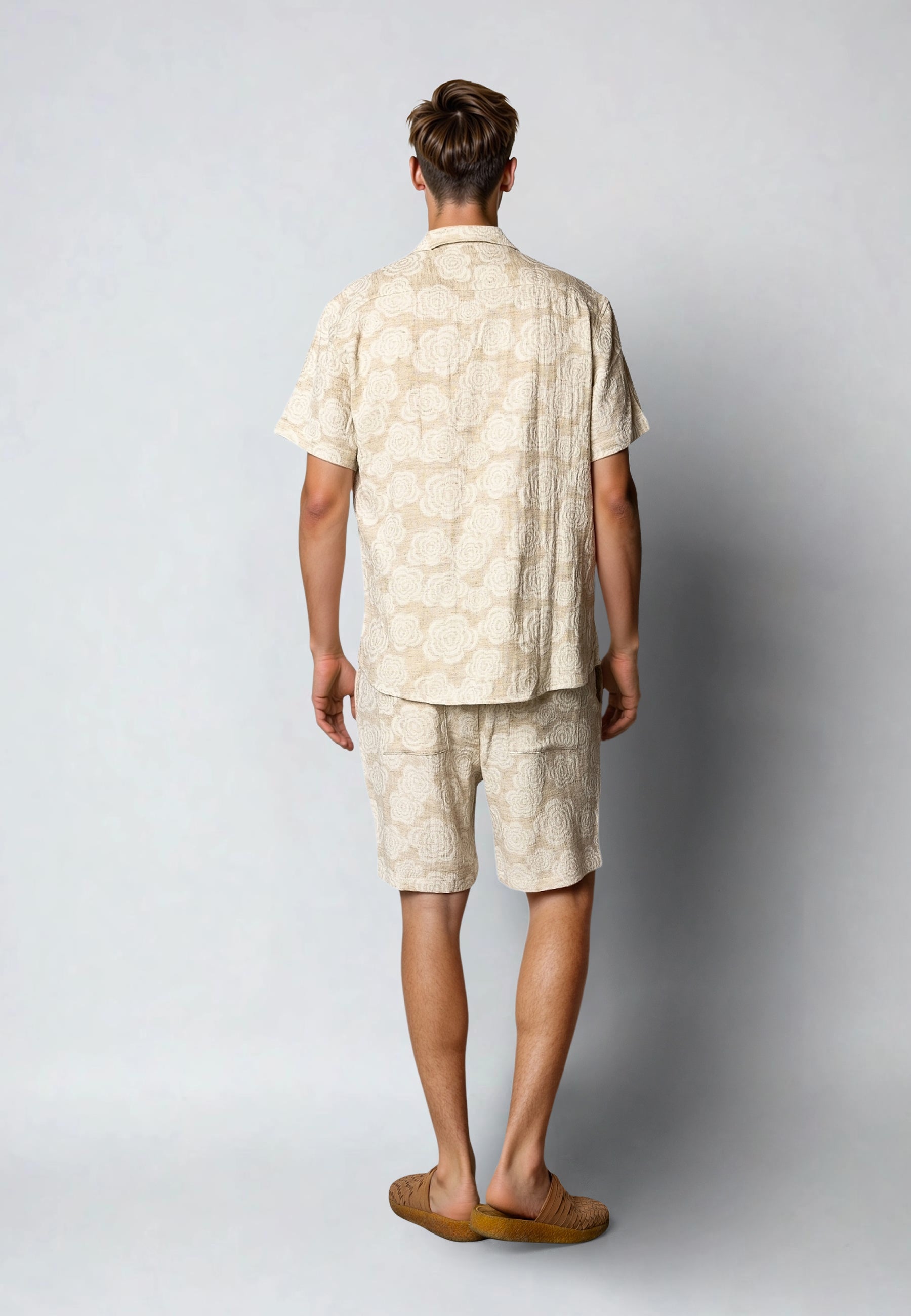 clean-cut-copenhagen-carter-shorts-jacquard-viskose-leinen-sommer image 4