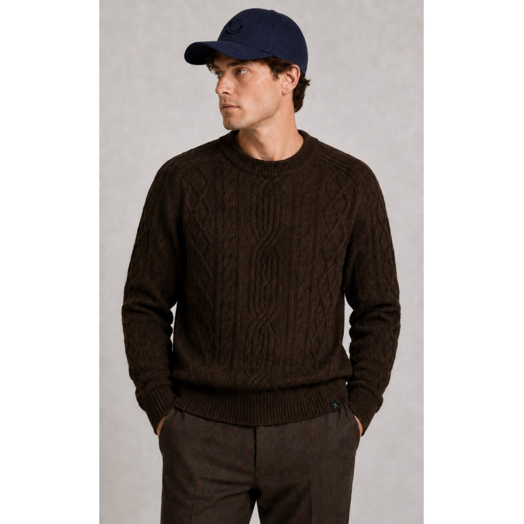 clean-cut-copenhagen-wool-cap-wollcap-navy-verstellbar image 1