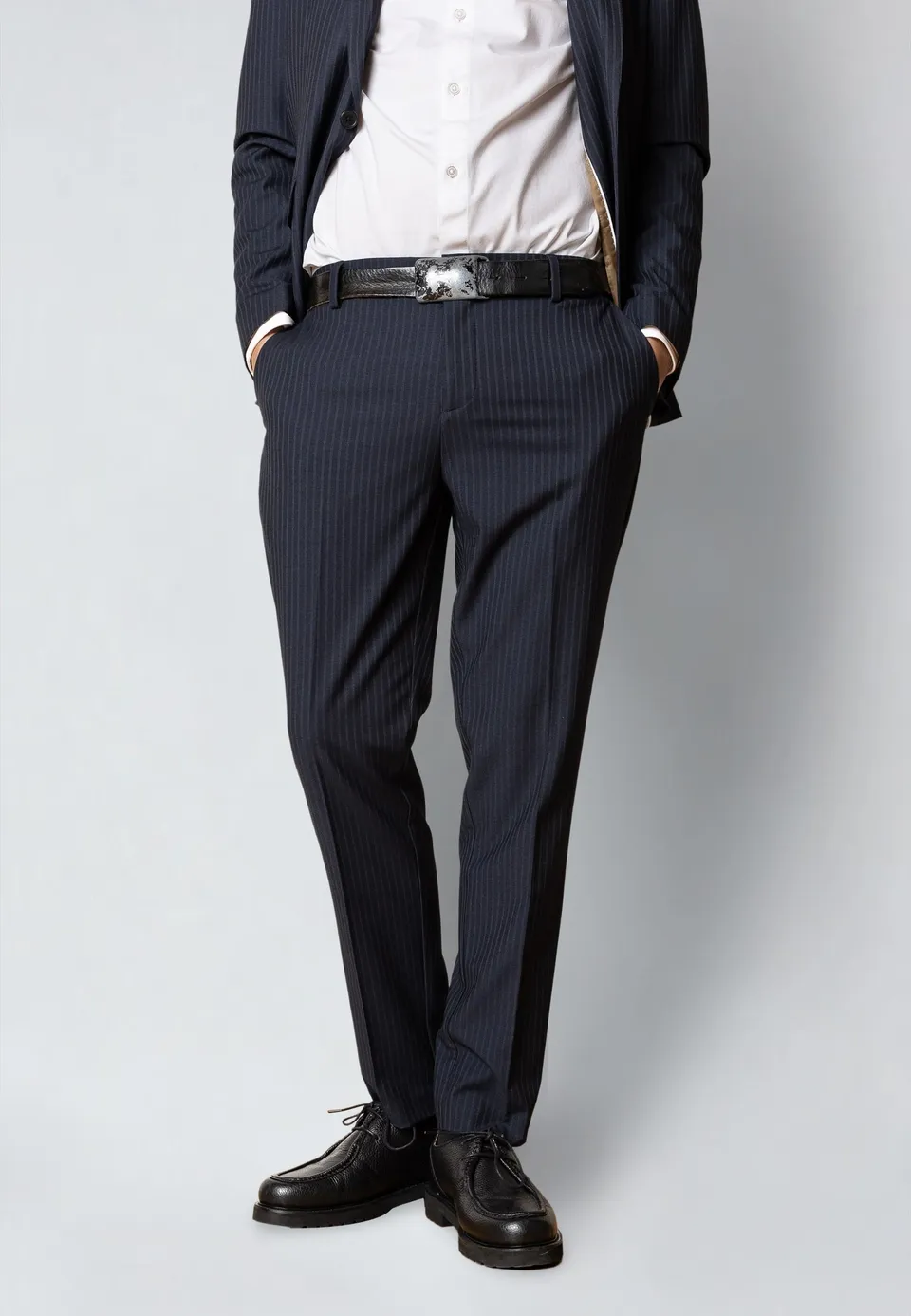 clean-cut-copenhagen-berlin-hose-herren-dunkelblau-slim-fit image 1