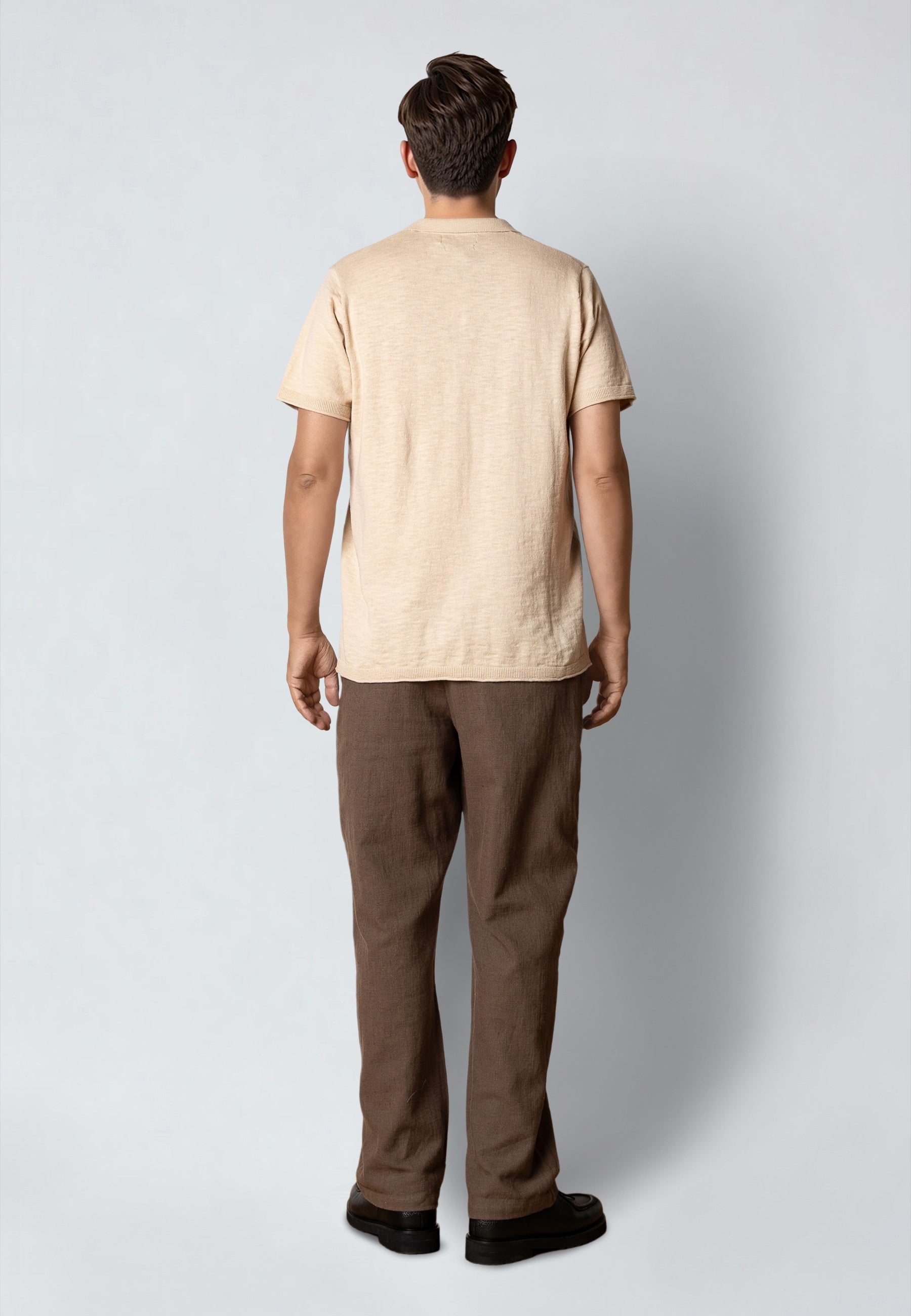 clean-cut-copenhagen-thomas-knitted-polo-herren-ecru image 4