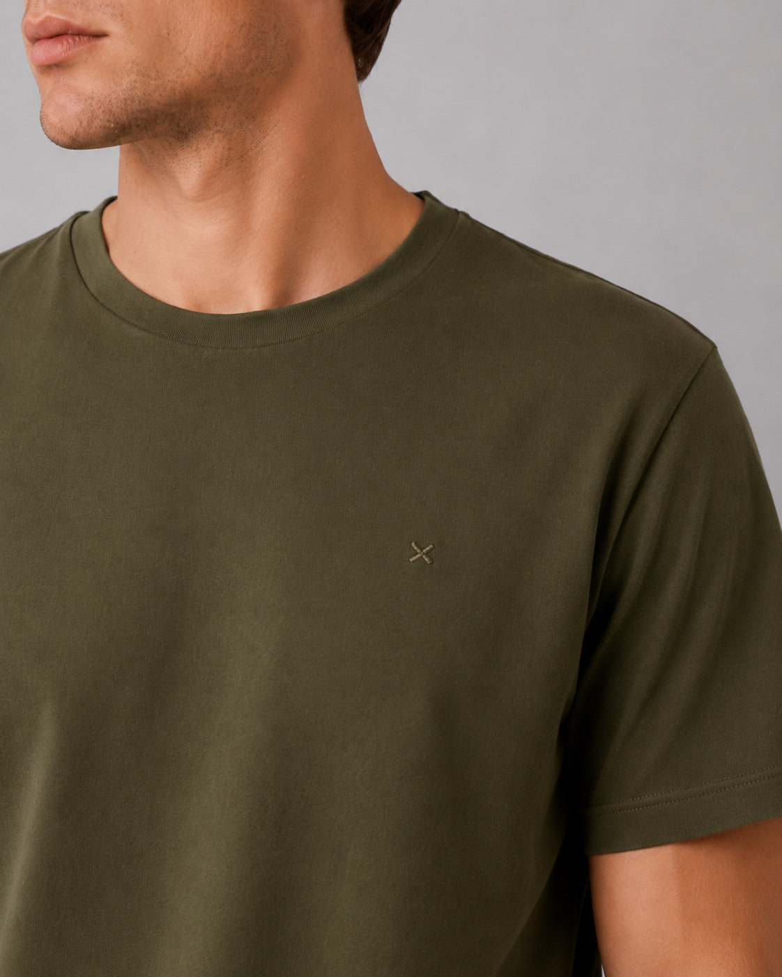 clean-cut-copenhagen-stable-t-shirt-army-baumwolle image 3
