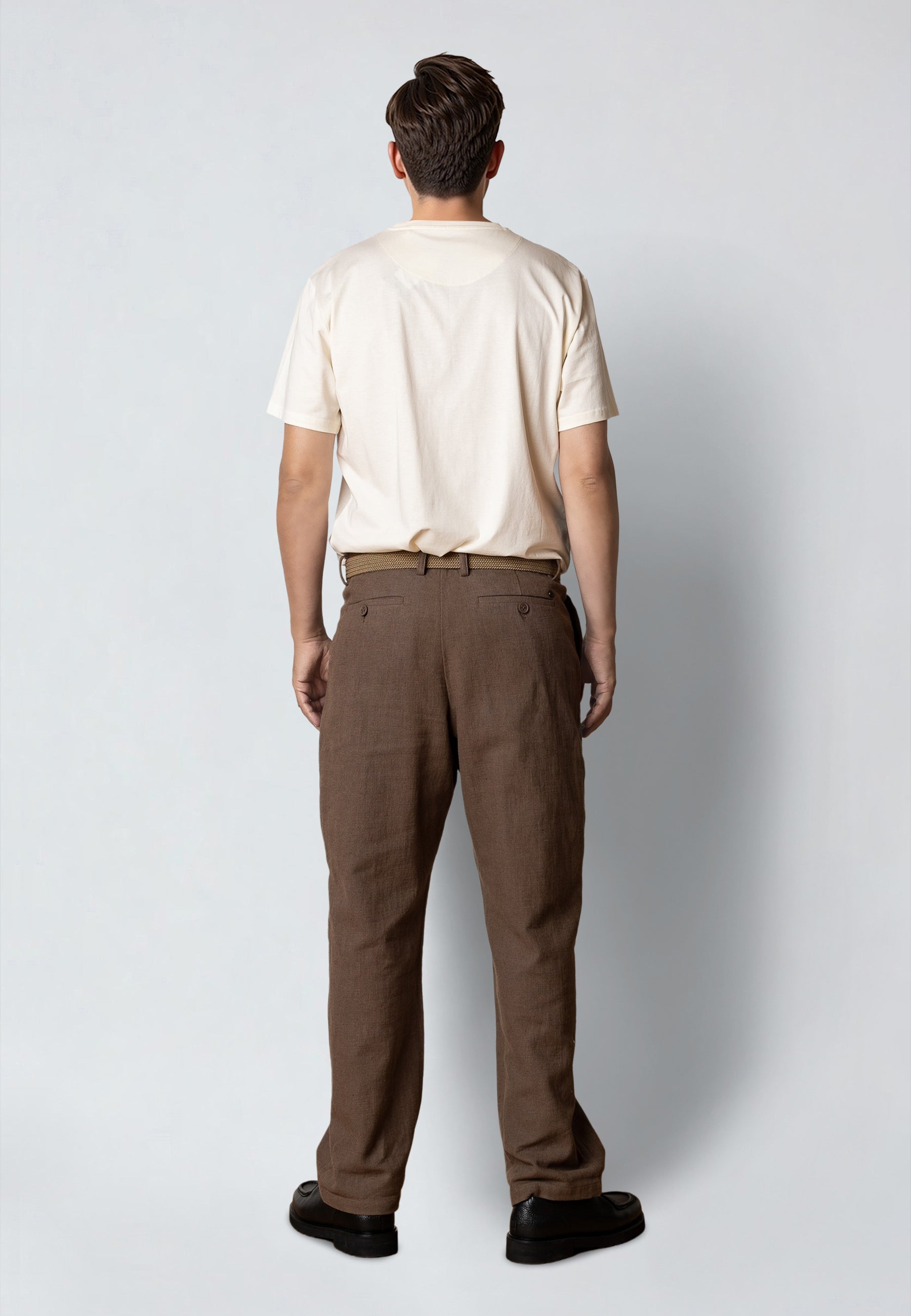 clean-cut-copenhagen-florence-herren-hose-shitake-leinen image 4