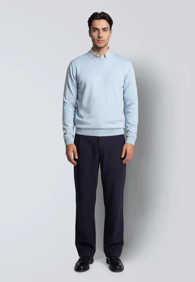 clean-cut-copenhagen-claude-strickpullover-hellblau-herren image 1