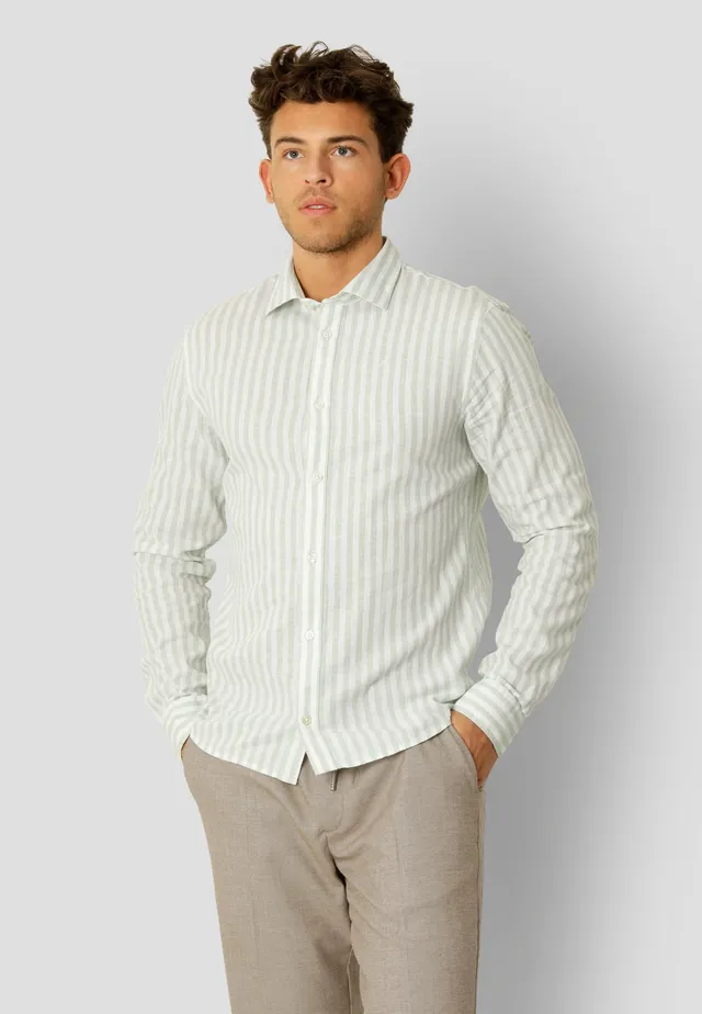 clean-cut-copenhagen-jamie-streifenhemd-minty-ecru image 1