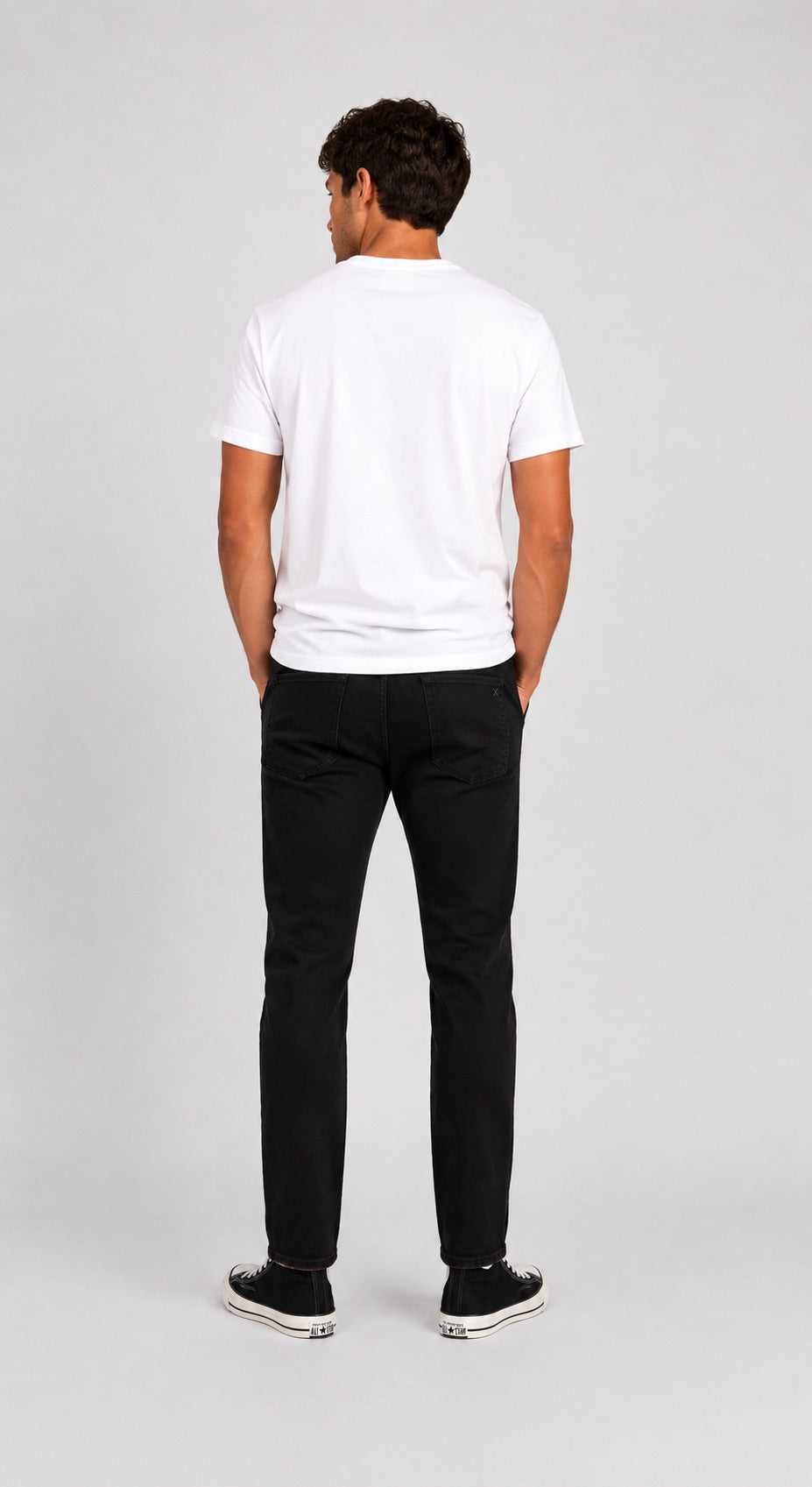 clean-cut-copenhagen-london-5-pocket-hose-schwarz-straight image 4