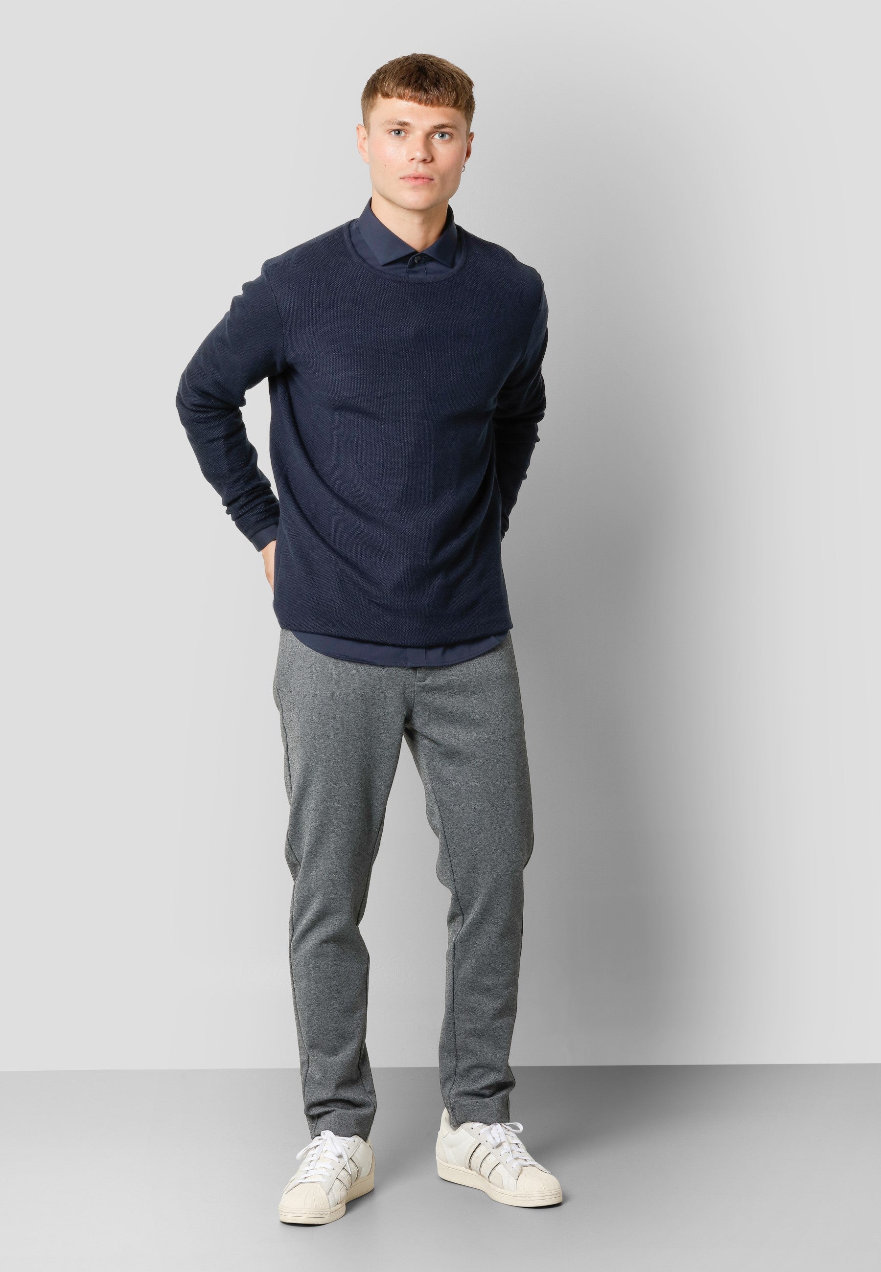 clean-cut-copenhagen-milano-jerseyhose-dunkelgrau-stretch image 2