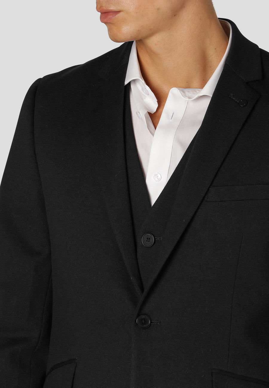 clean-cut-copenhagen-milano-jersey-blazer-schwarz-stretch image 3