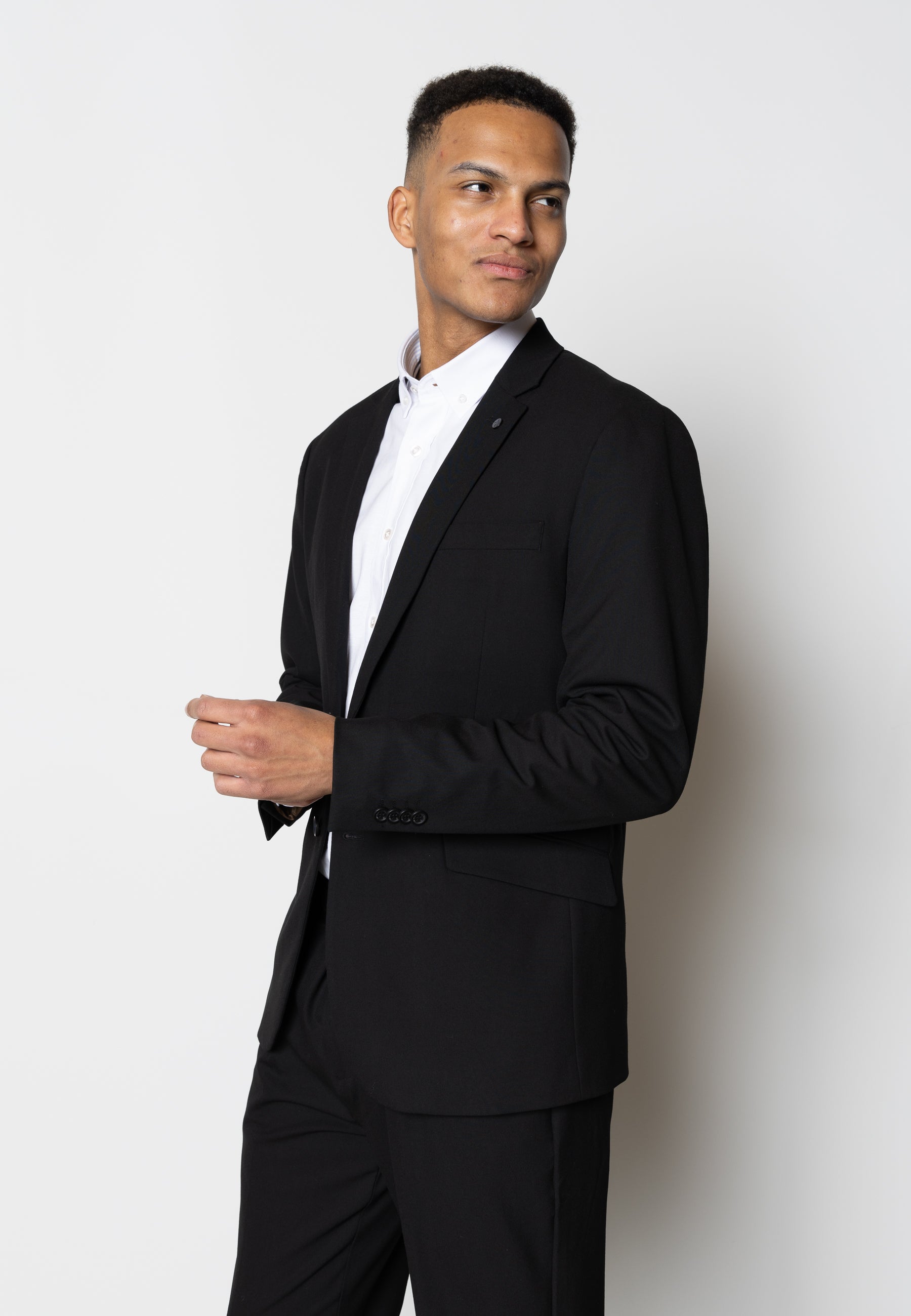 clean-cut-copenhagen-louis-xo-blazer-schwarz-wolle-stretch image 6