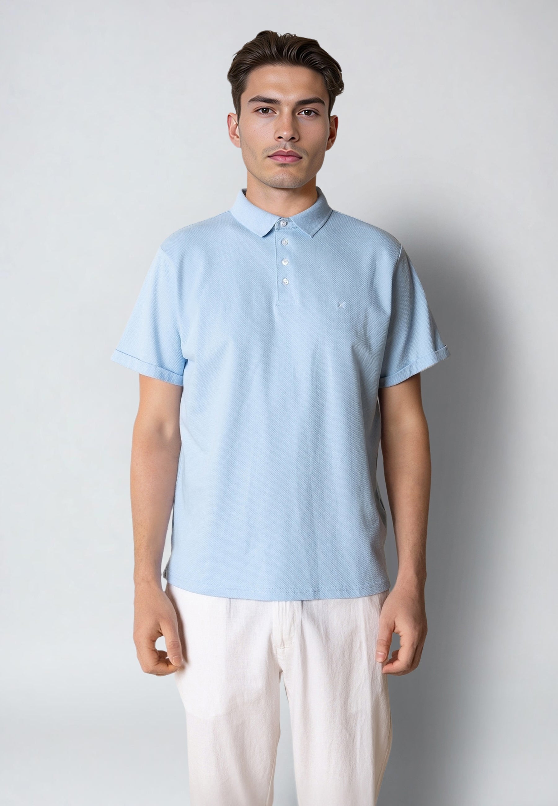 clean-cut-copenhagen-silkeborg-polo-herren-hellblau-baumwolle image 2