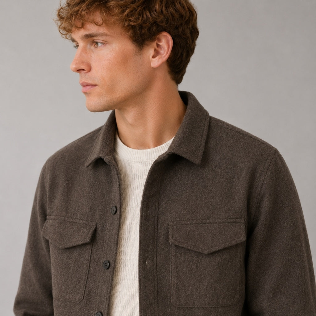 clean-cut-copenhagen-ditlev-overshirt-hemdjacke-dark-brown image 2
