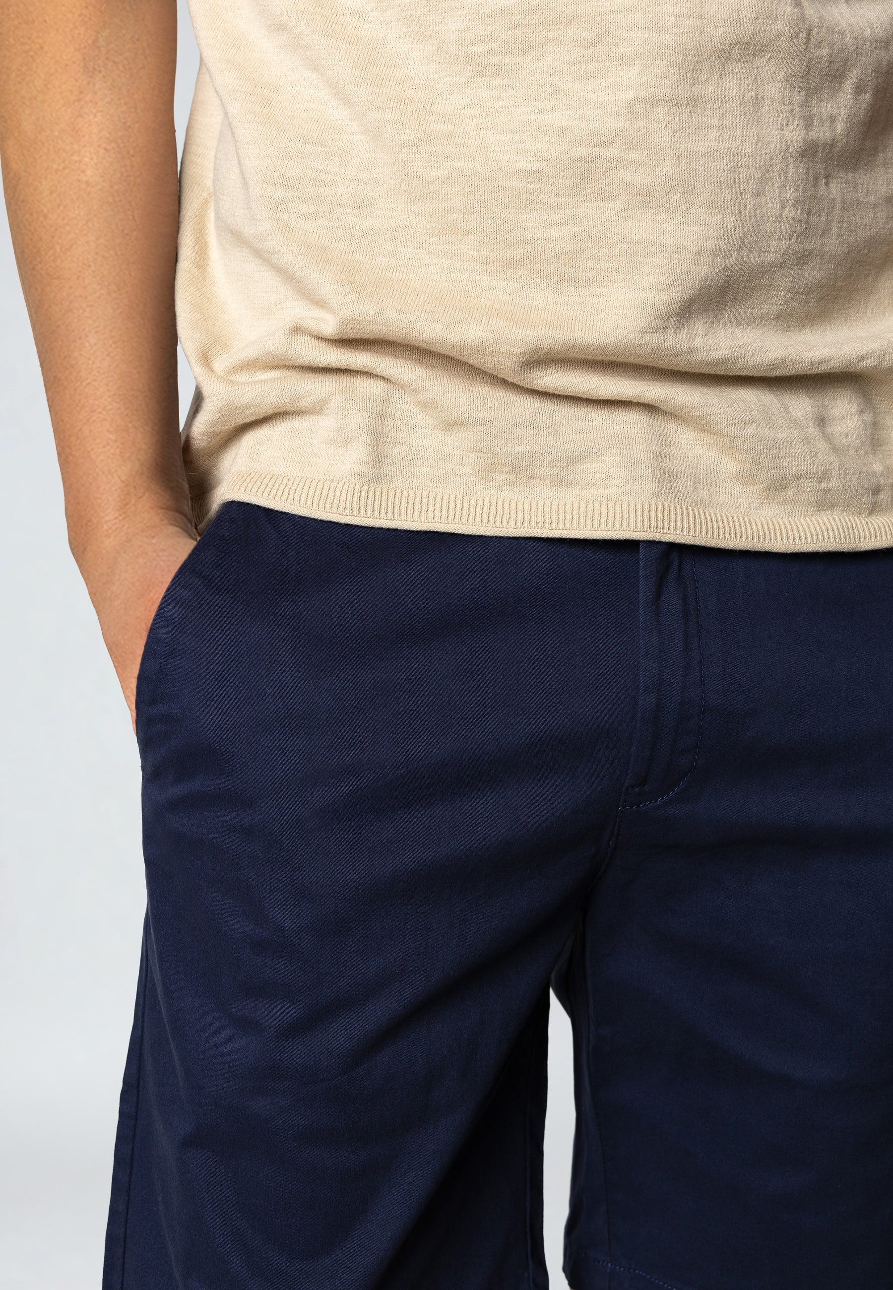 clean-cut-copenhagen-milano-chino-shorts-herren-navy-stretch image 3