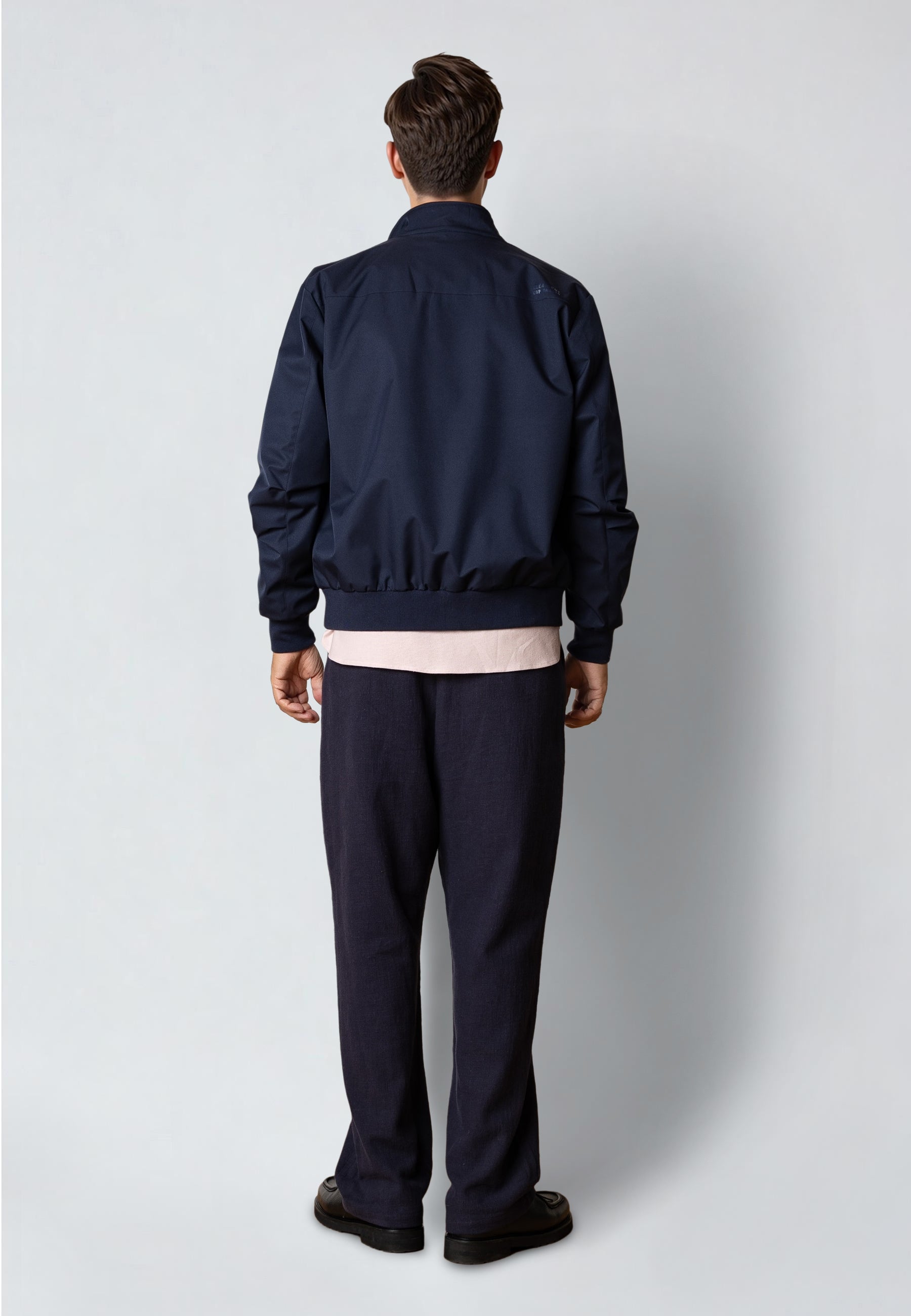 clean-cut-copenhagen-adam-jacke-navy-wasserabweisend image 4