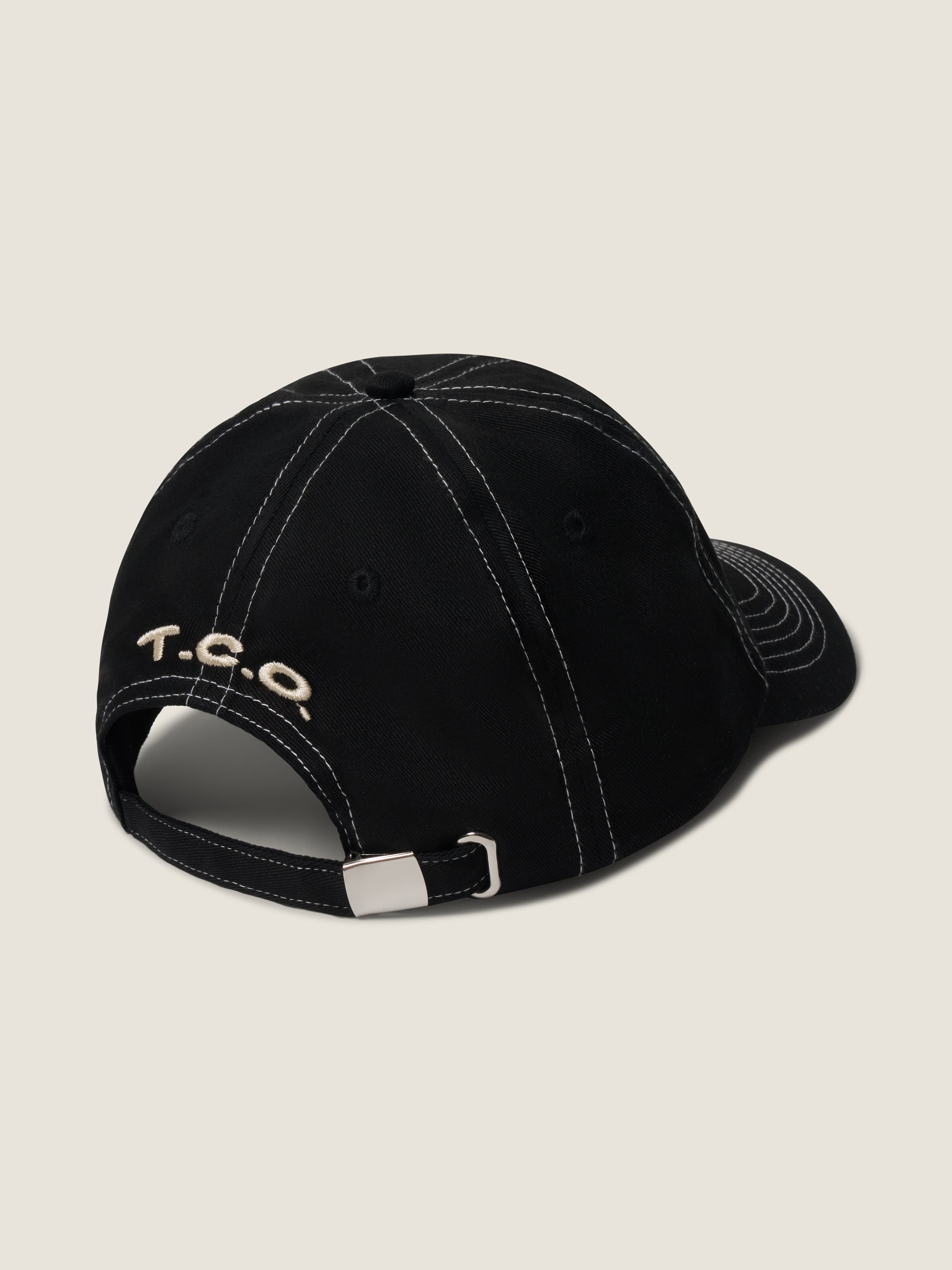 thesing-cap-black-creme-schwarz-stickerei image 3
