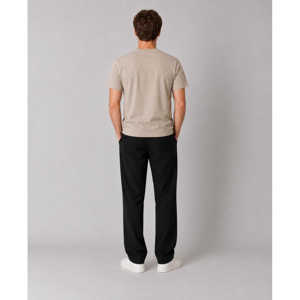 clean-cut-copenhagen-x-organic-t-shirt-brindle-beige image 4