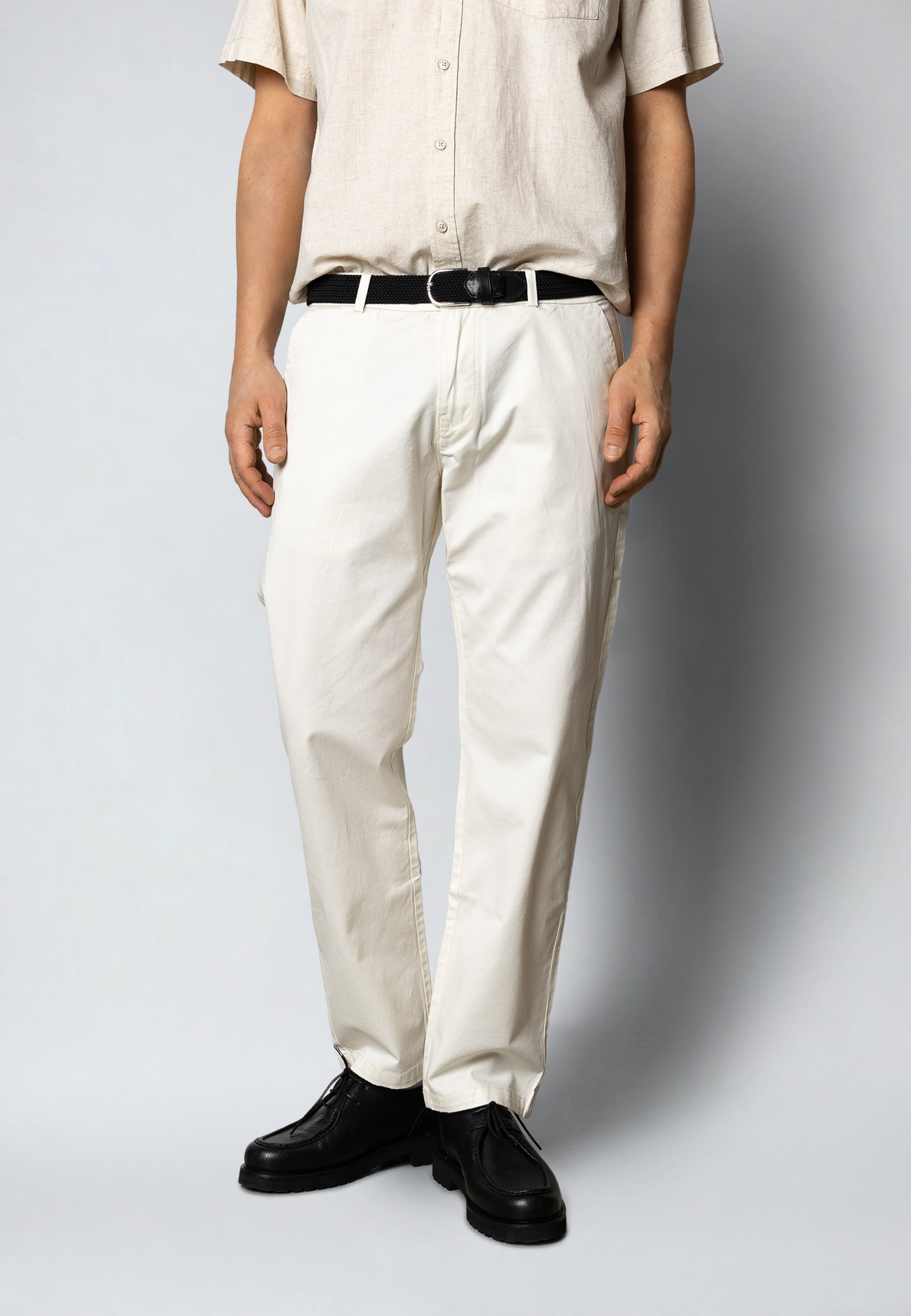 clean-cut-copenhagen-regular-twill-chino-ecru-stretch-gr-l image 1