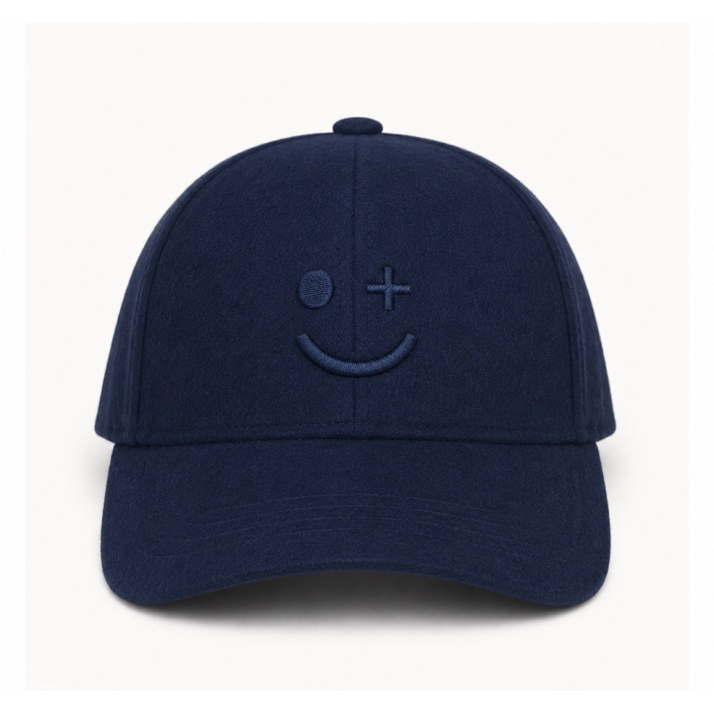 clean-cut-copenhagen-wool-cap-wollcap-navy-verstellbar image 2