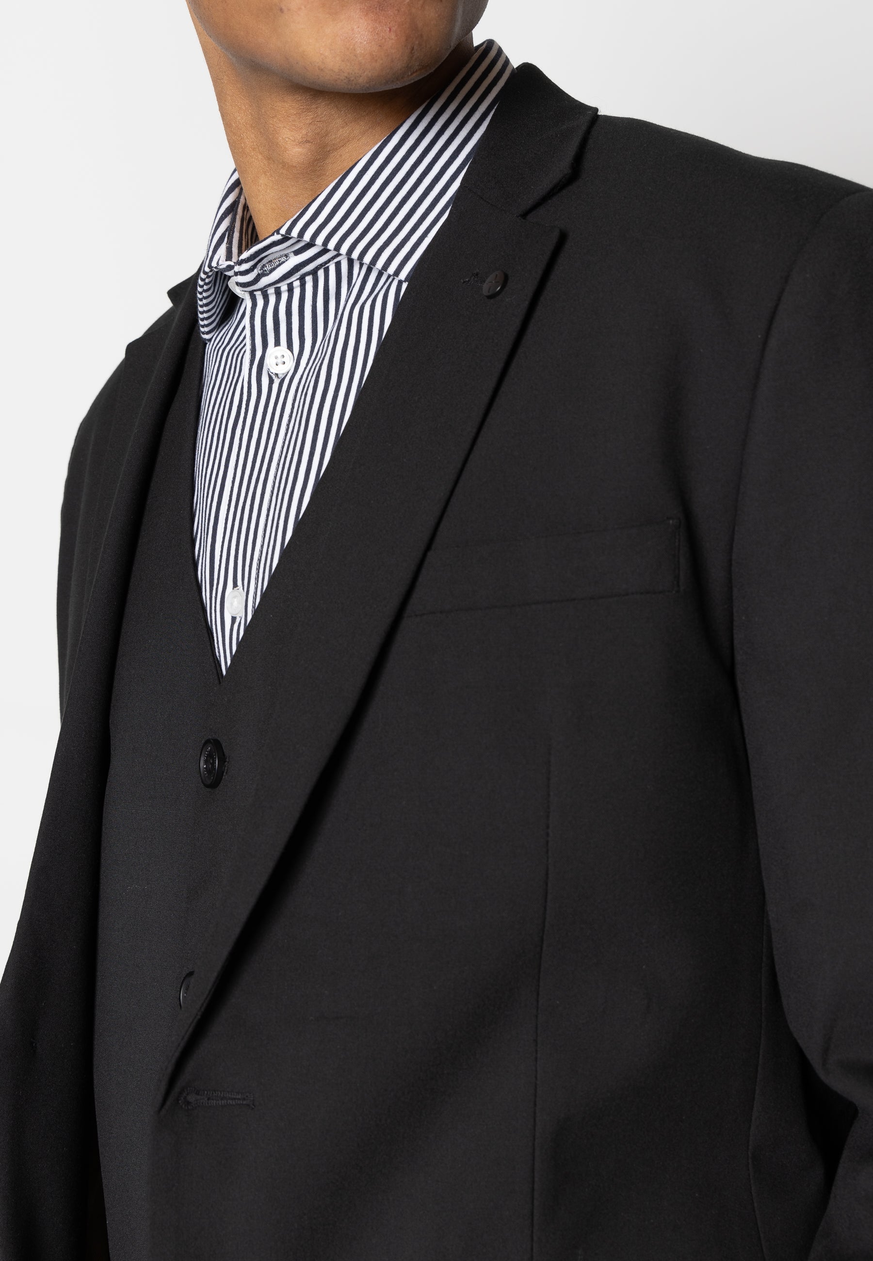clean-cut-copenhagen-louis-xo-blazer-schwarz-wolle-stretch image 7