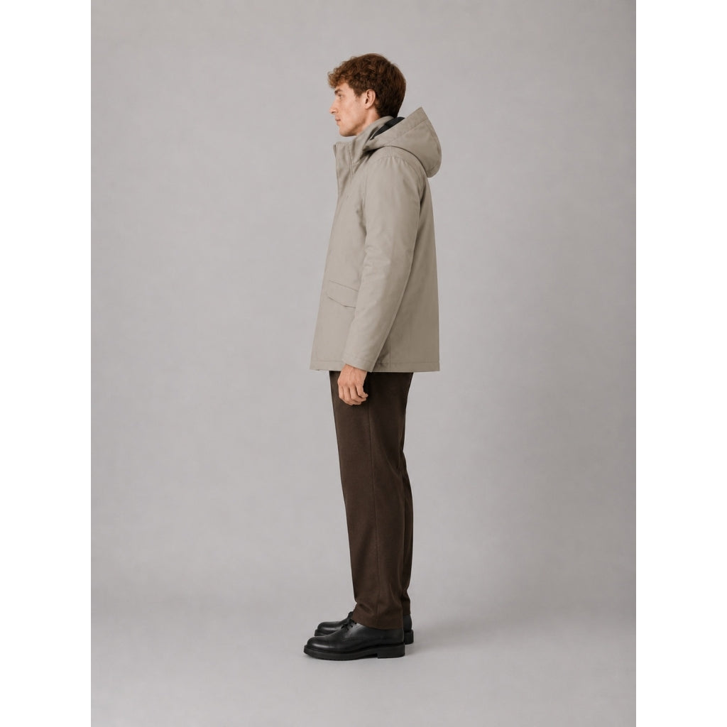 clean-cut-copenhagen-johan-parka-herren-brindle-beige-3000mm image 5
