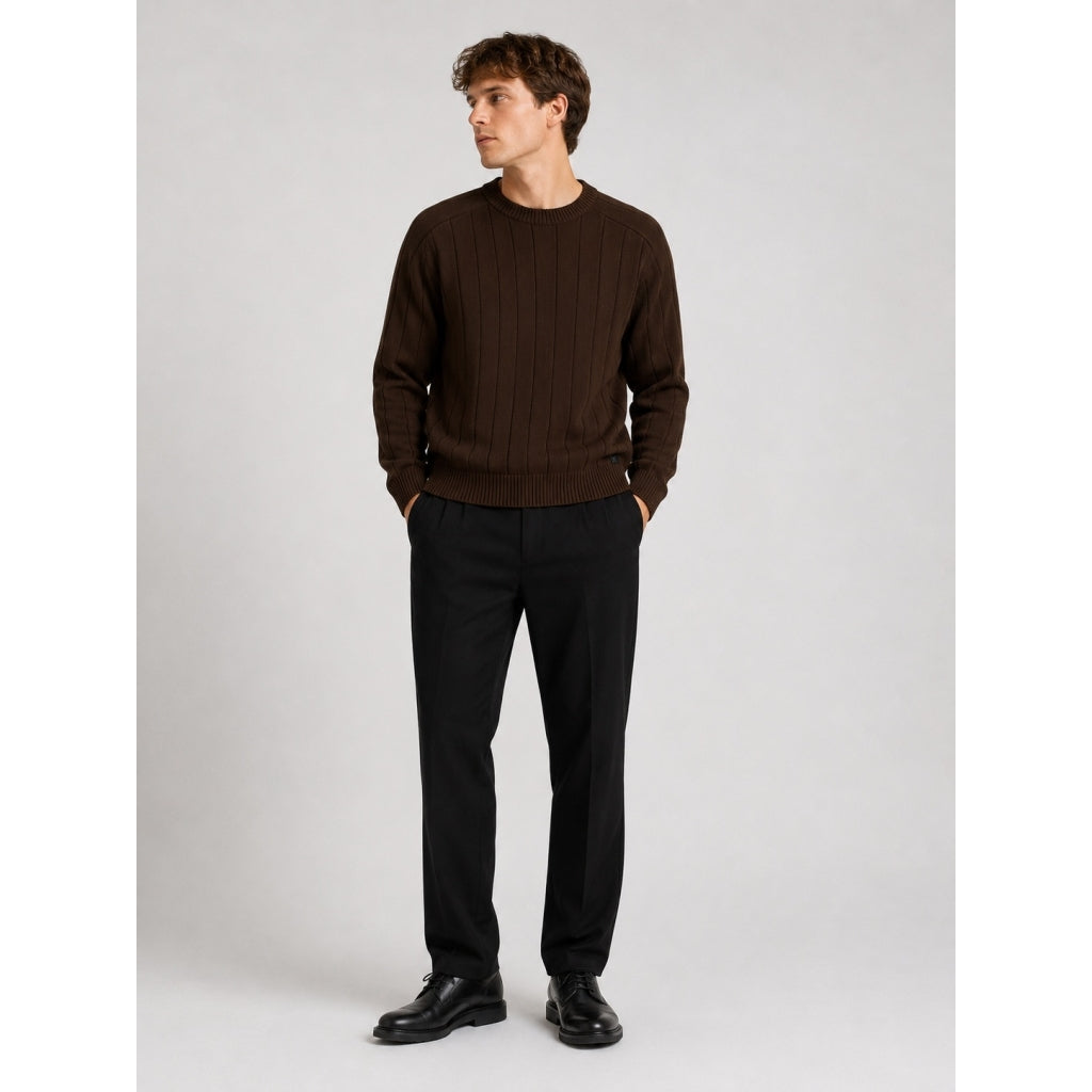 clean-cut-copenhagen-bertil-strick-herren-braun-kaschmir image 3