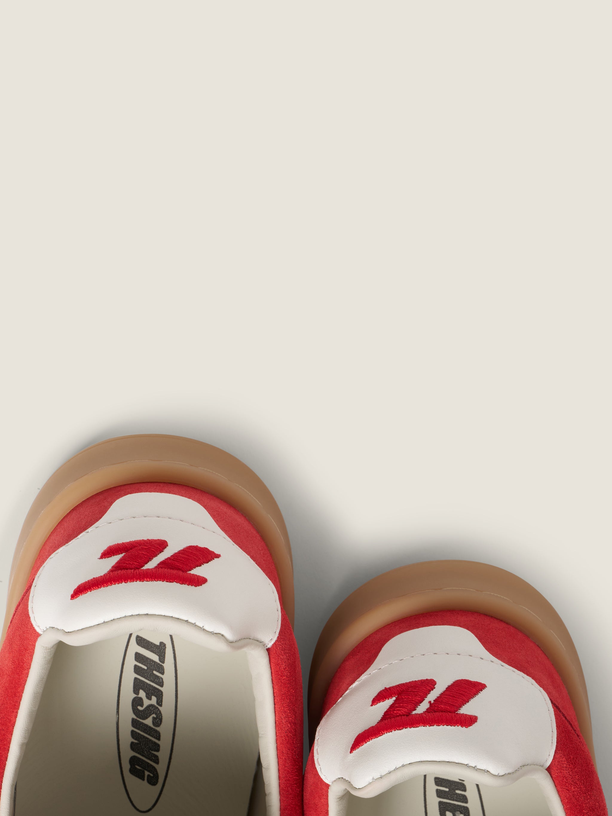 thesing-big-bang-red-velours-sneaker-rot-velours image 7