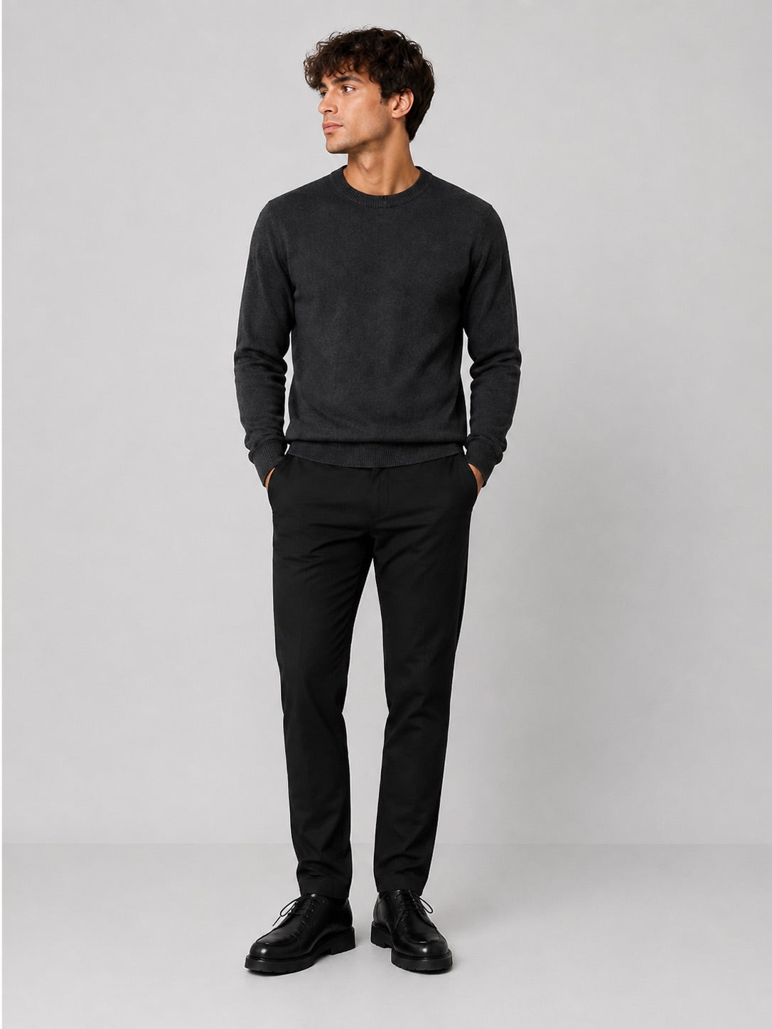 clean-cut-copenhagen-brendon-jersey-pants-hose-schwarz-stretch image 3
