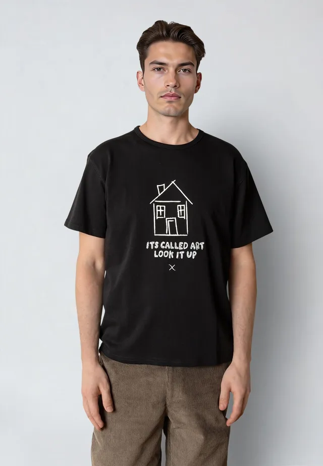 clean-cut-copenhagen-ollie-art-t-shirt-schwarz-m-baumwolle image 1