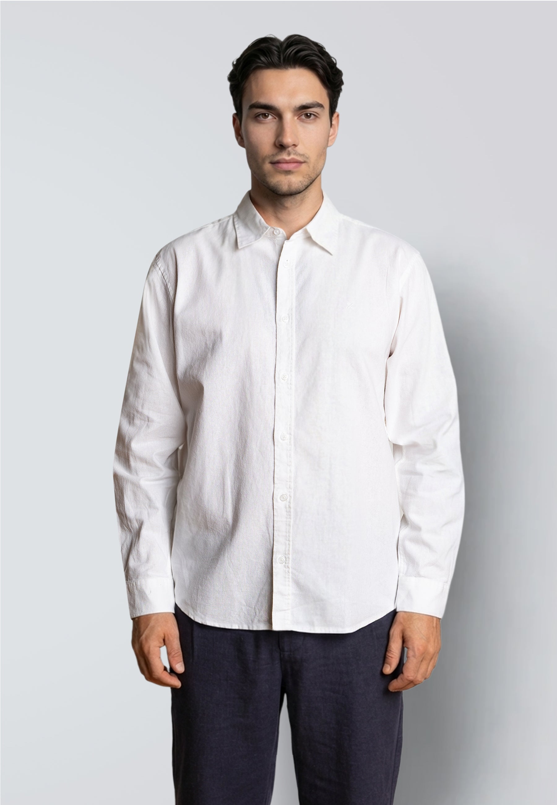 clean-cut-copenhagen-luca-hemd-weiss-baumwolle-leinen image 2