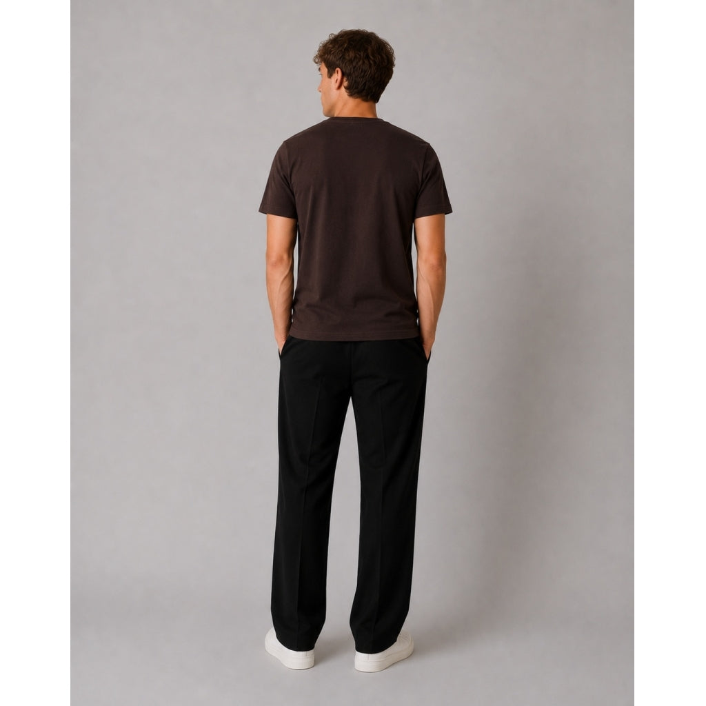 clean-cut-copenhagen-x-organic-herren-t-shirt-dunkelbraun-bio-baumwolle image 3