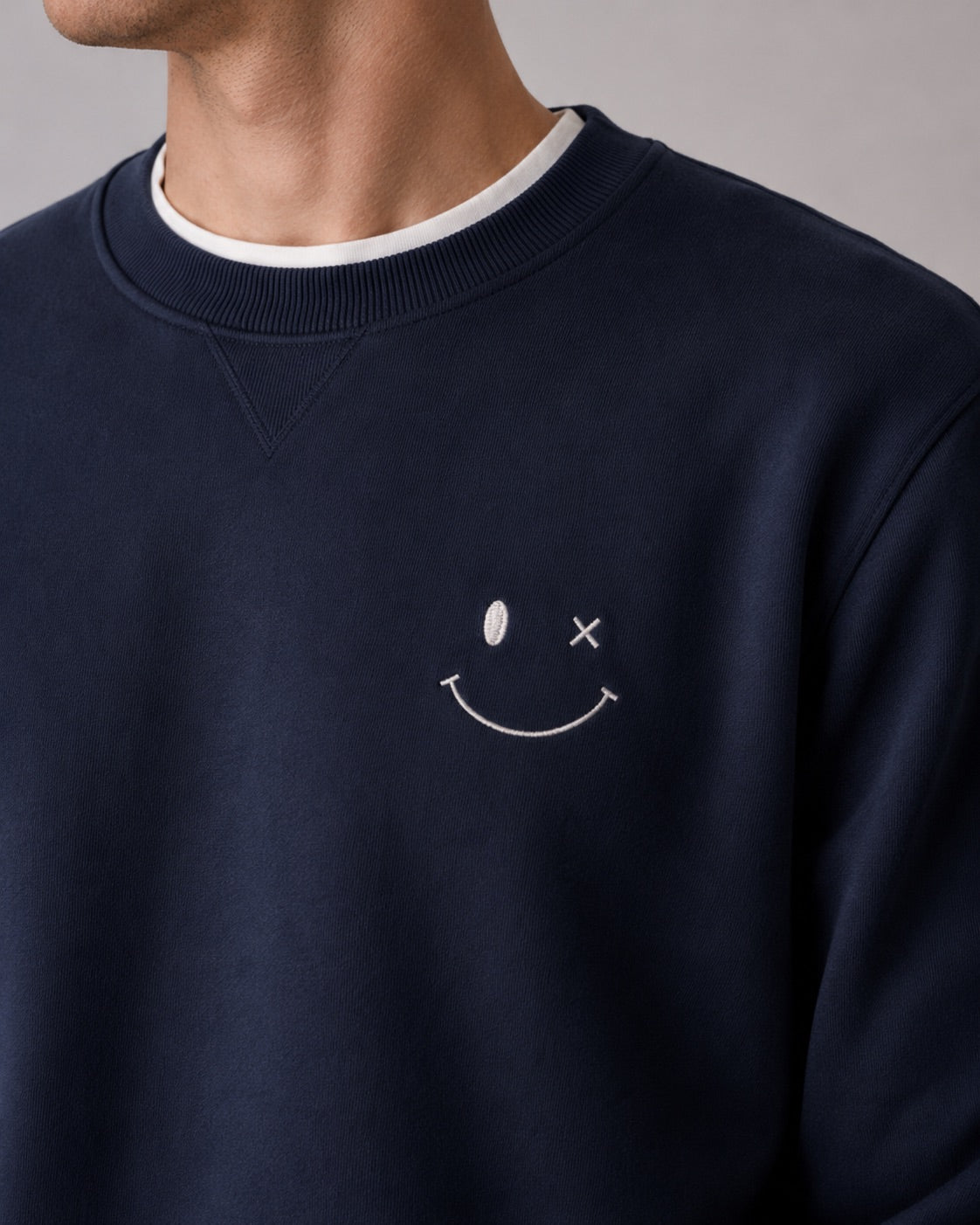clean-cut-copenhagen-patrick-sweatshirt-navy-herren image 2