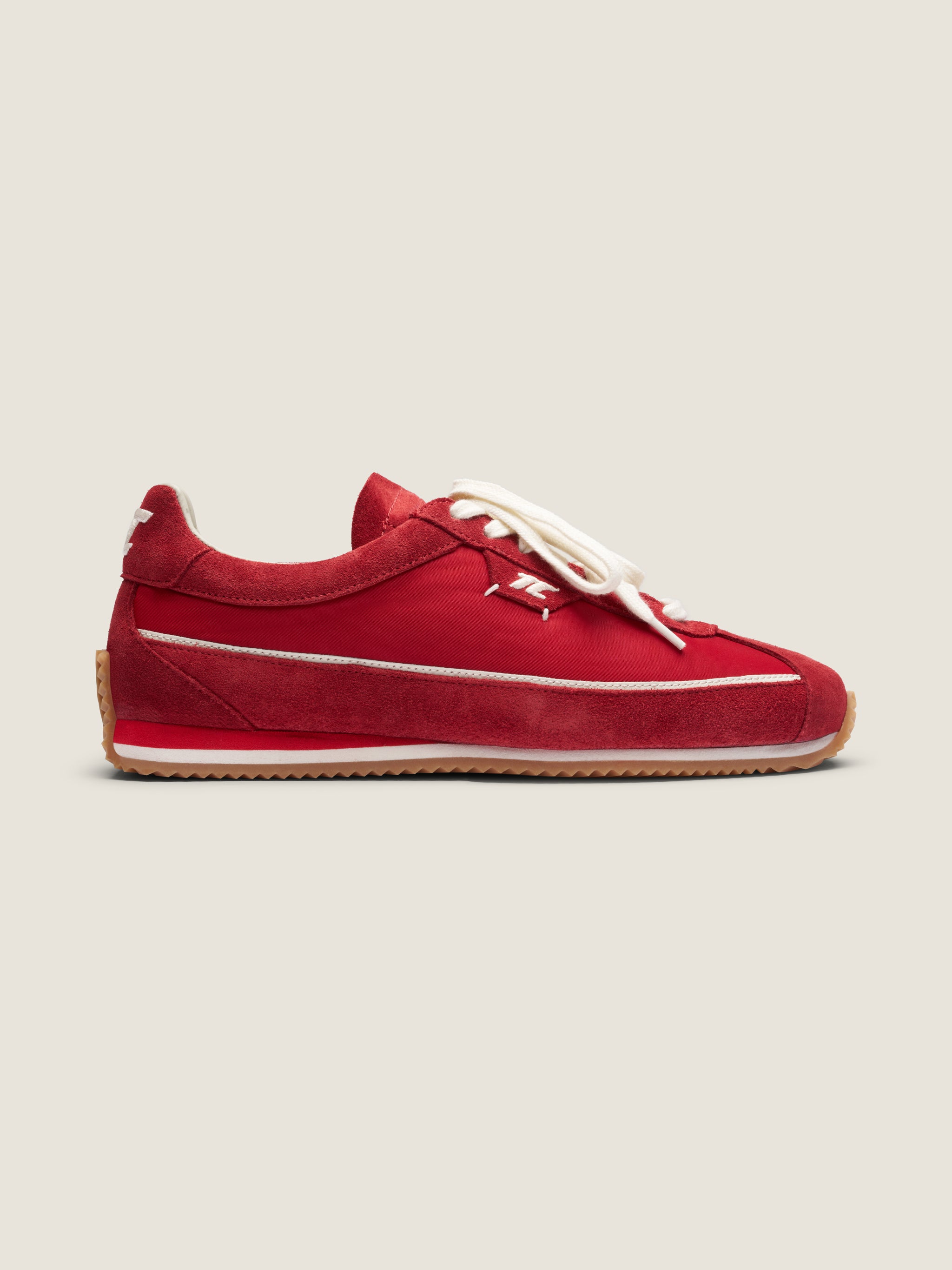 thesing-schumy-racing-red-sneaker-rot-velour image 1