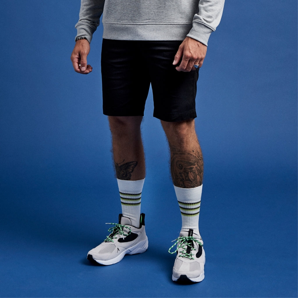 clean-cut-copenhagen-prato-jersey-shorts-schwarz-stretch image 1