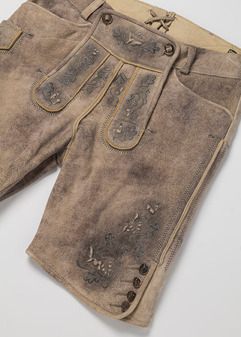 beckert-lederhosen-lustenau-trachtenlederhose-baileys-kurz image 6