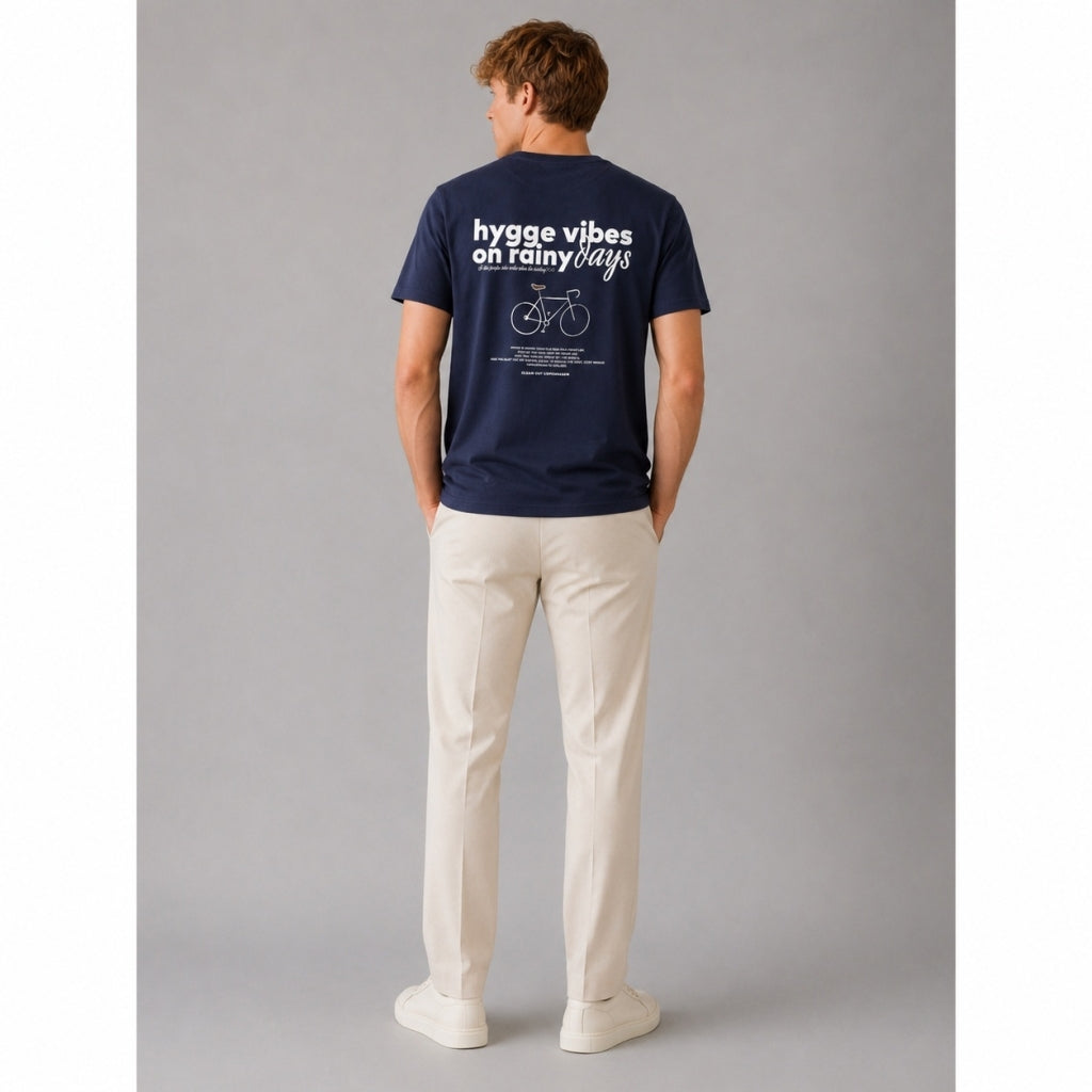 clean-cut-copenhagen-hygge-t-shirt-navy-bio-baumwolle image 1