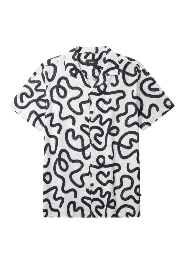 clean-cut-copenhagen-cleave-kurzarm-hemd-navy-xxl image 1