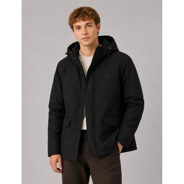 clean-cut-copenhagen-johan-parka-herren-schwarz-wasserdicht image 1