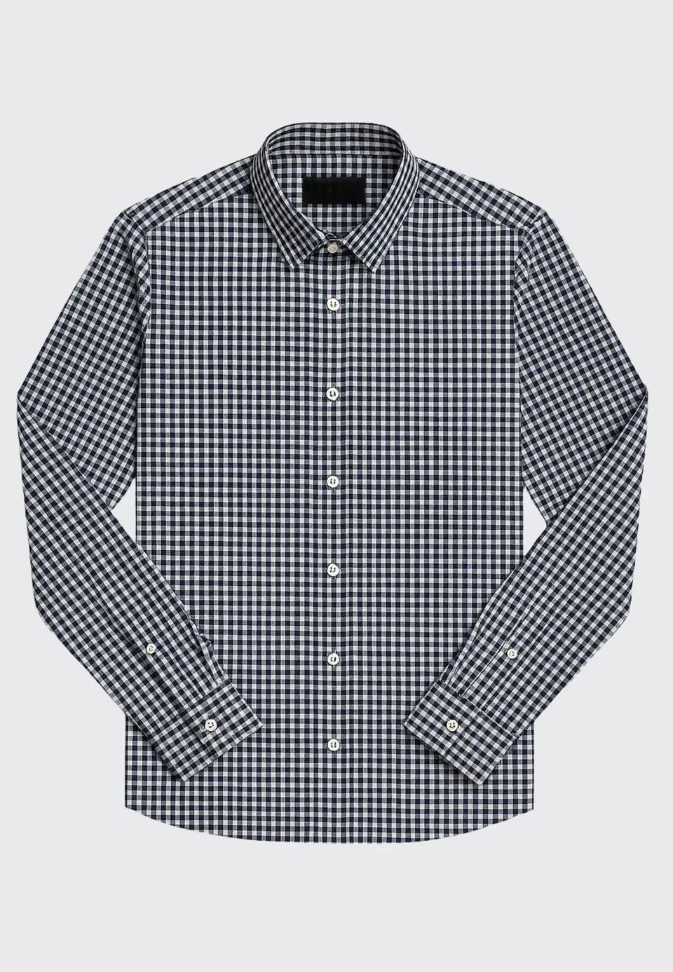 clean-cut-copenhagen-resund-shirt-herren-navy-checked image 1