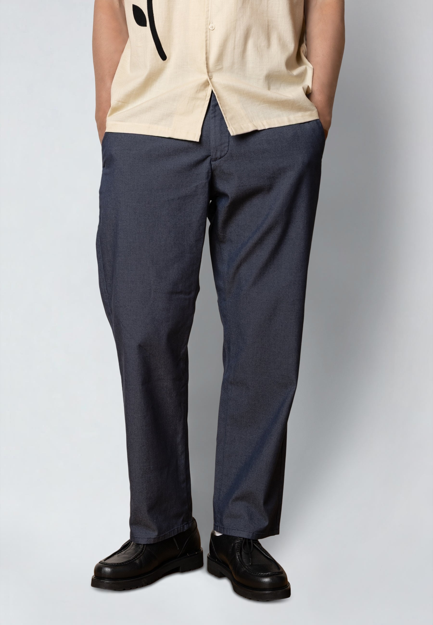 clean-cut-copenhagen-marseille-chino-navy-dobby-stretch image 1