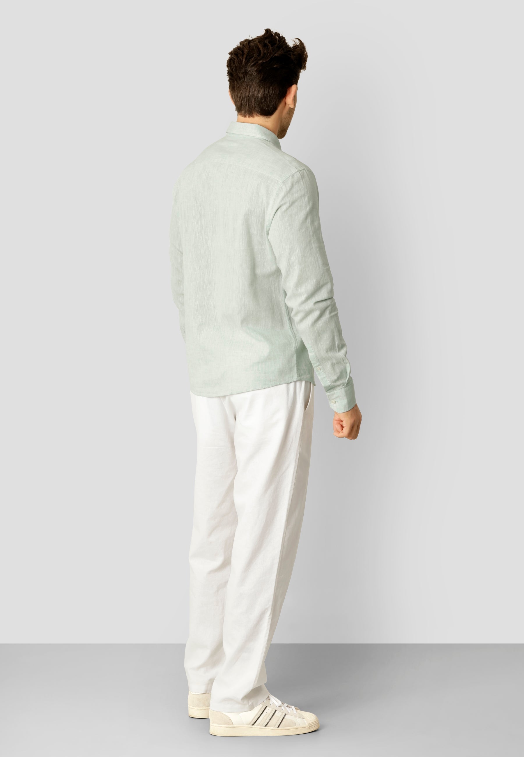 clean-cut-copenhagen-jamie-leinenhemd-minty-green-herren image 4