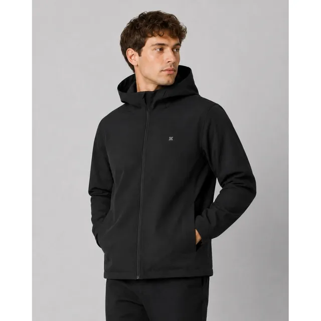clean-cut-copenhagen-noah-jacke-herren-schwarz-wasserdicht image 1
