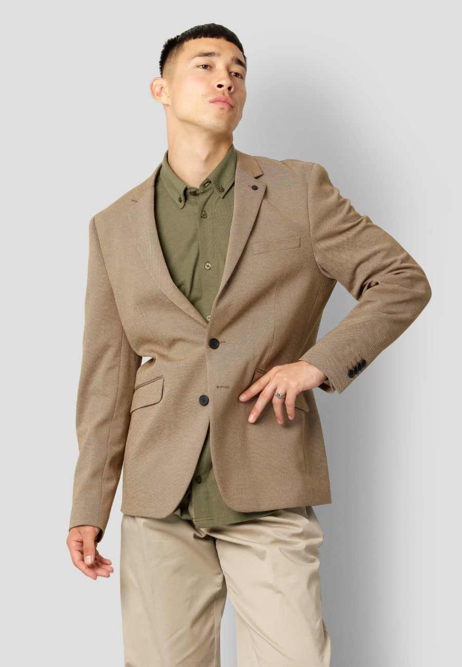 clean-cut-copenhagen-milano-blazer-herren-dark-camel-gr-50 image 2