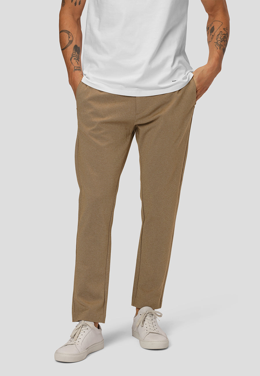 clean-cut-copenhagen-milano-jersey-hose-dark-camel-stretch image 2